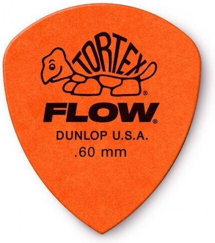 Dunlop Πένα Κιθάρας Tortex Flow Πάχους 0.60mm Συσκευασία 1τμχ