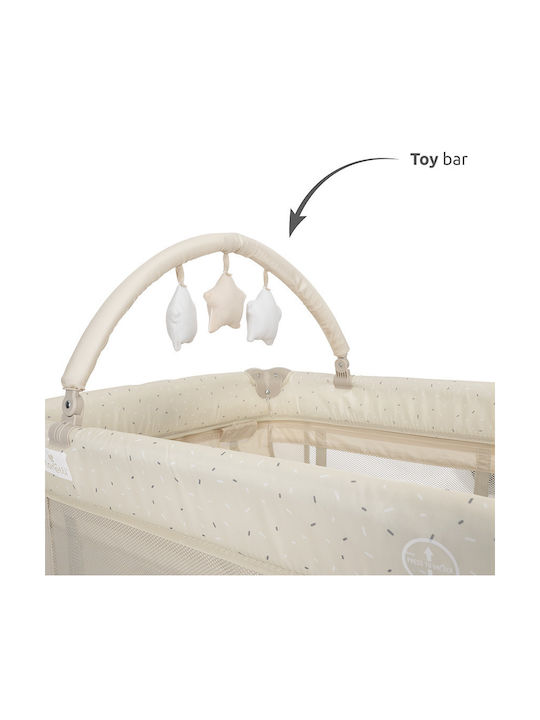 Lorelli Lorelli Baby Playpen 2 Levels With Mattress Pink 70x127cm