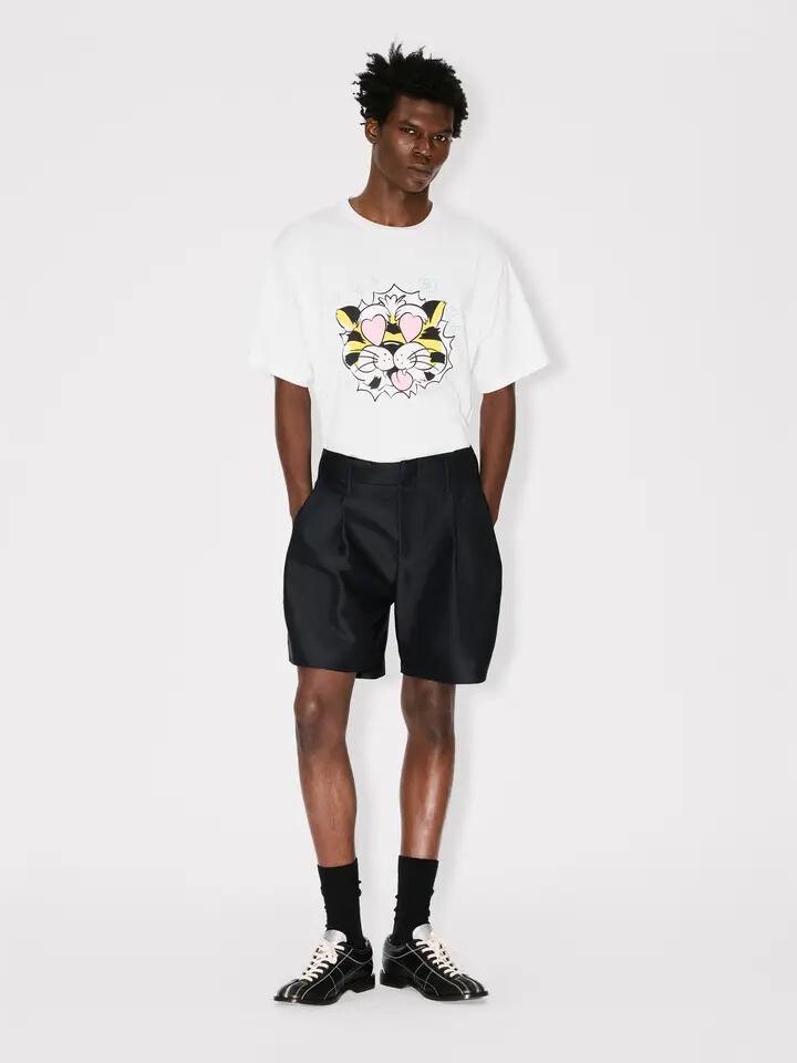 Kenzo Tricou Wild Tiger Off White FG55TS4034SG | Skroutz Romania