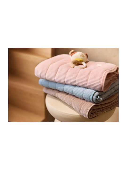 Jollein Blanket Nursery Swaddling Blankets Velvet Green 75x100cm
