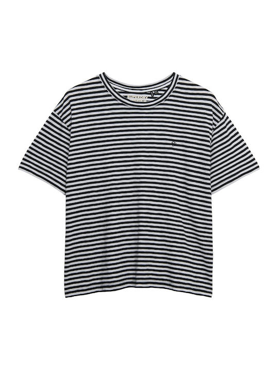Stud Studios Γυναικείο T-shirt Ριγέ Multi