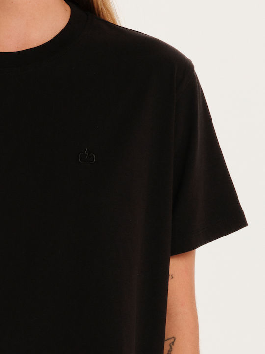Γυναικείο T-shirt Μαύρο