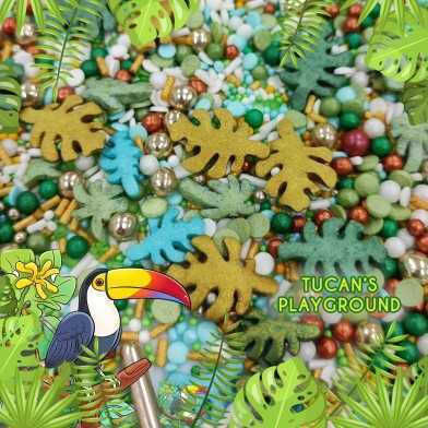 Tucan's Playground 80g Sprinklicious Medley