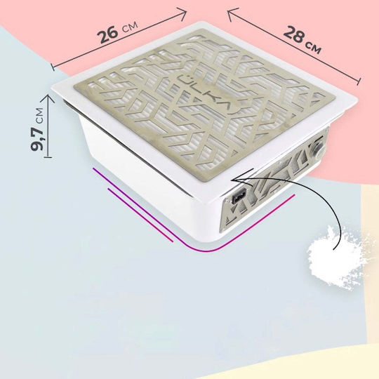 Ulka Απορροφητήρας Σκόνης Νυχιών Premium 52W