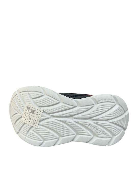Glow Παιδικά Sneakers με Σκρατς & Φωτάκια Γκρι