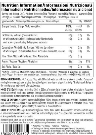 Per4m Isolate Zero Πρωτεΐνη Ορού Γάλακτος με Γεύση Banana Cream 2kg