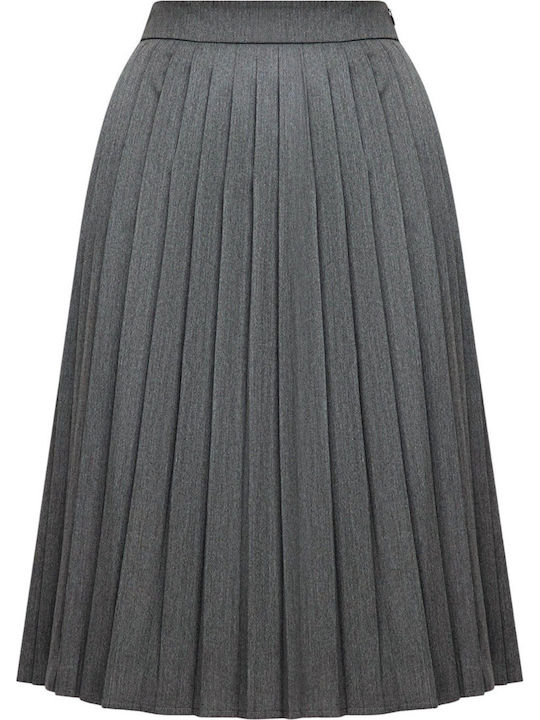 Midi Skirt Mid Grey Melee