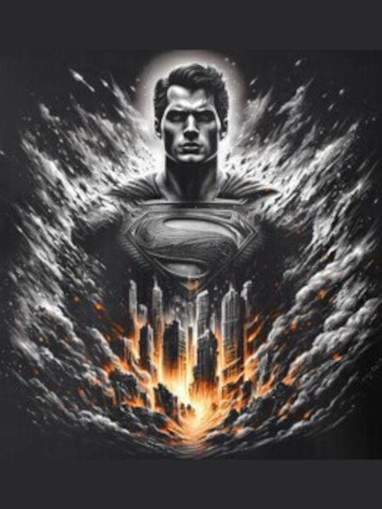 Crewneck Φούτερ Superman Metropolis Rebirth Pop Culture Black Crewneck Φούτερ Superman Metropolis Rebirth Pop Culture Black