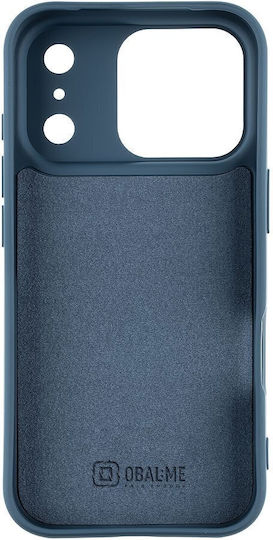 Obal:Me Матова Задна Корица От Силикон Тъмносин iPhone 18 Pro Max / 17 Pro Max