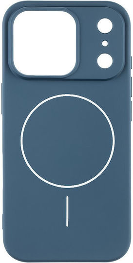 Obal:Me Матова Задна Корица От Силикон Тъмносин iPhone 18 Pro Max / 17 Pro Max