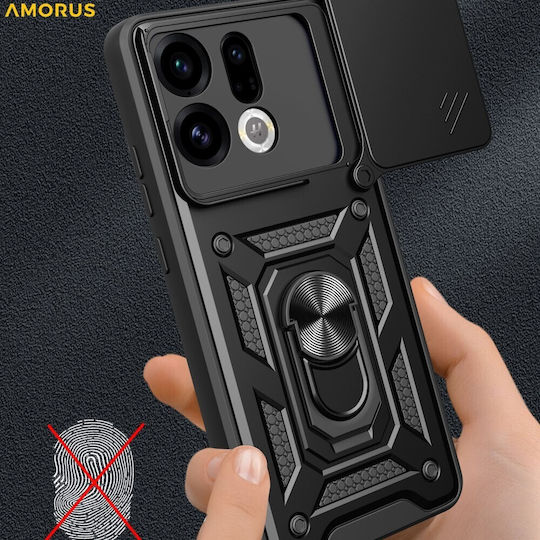 Amorus Back Cover Plastic Red (Oppo Find X9 5G)