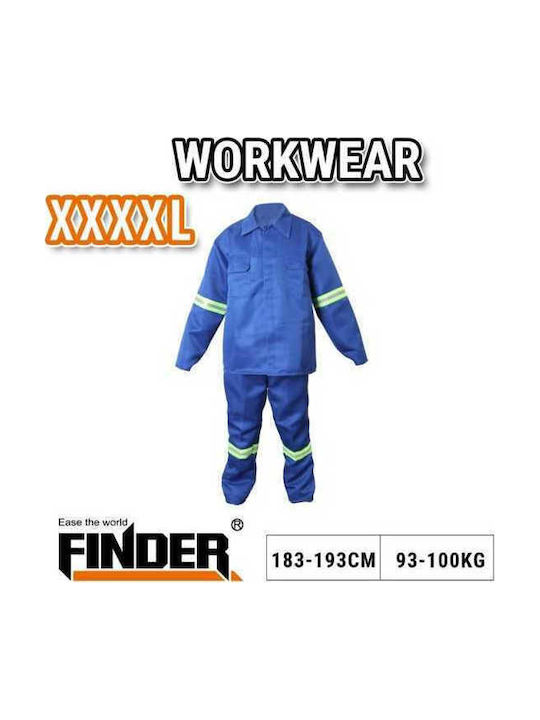 Finder Work Coveralls Full Body with Reflective Tapes