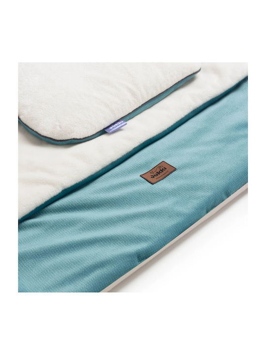 Jukki Blanket Nursery Swaddling Blankets Velvet Blue 55x75cm