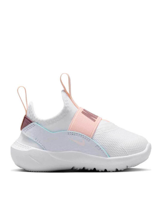 Flex Runner Kids Sports Shoes Running Slip-On White
