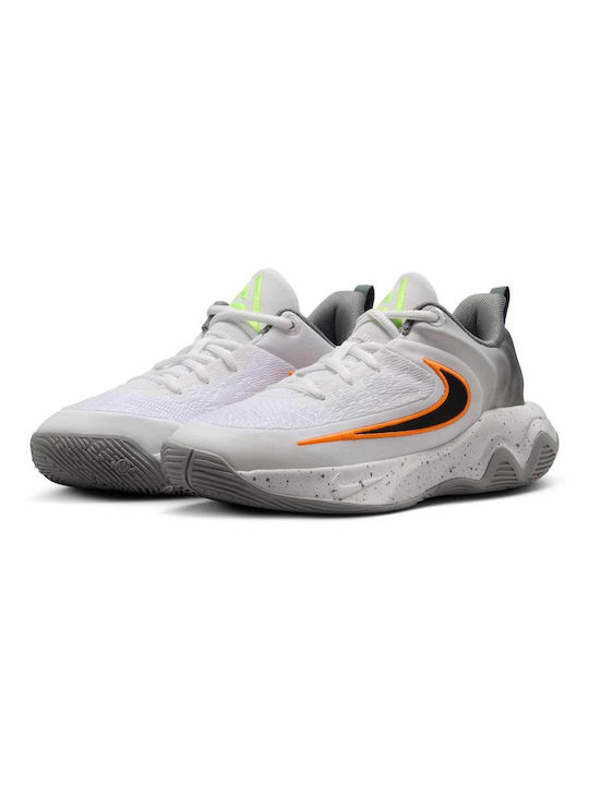 Giannis Antetokounmpo Kids Sports Shoes Basketball with Laces White