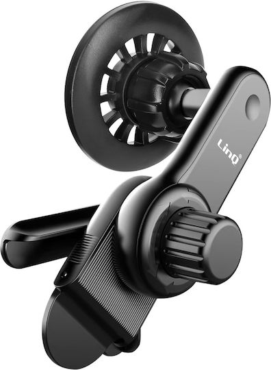 Linq Tesla Carplay Auto Halter Magnetisch Drehbar Smartphone Schwarz
