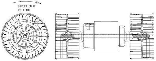 Mahle Car Radiator Fan