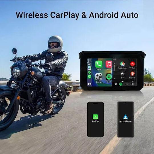 Ottocast Set Cameră DVR Auto 1080P Cu Ecran 5" Wi-Fi GPS Și Cameră Pentru Marșarier