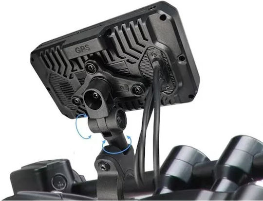 Ottocast Set Cameră DVR Auto 1080P Cu Ecran 5" Wi-Fi GPS Și Cameră Pentru Marșarier