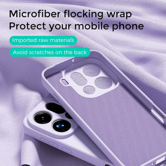 Abeel Back Cover Σιλικόνης Μωβ (Oppo Find X9 5G)