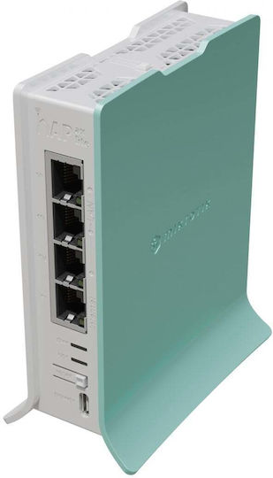 MikroTik L41G-2axD v1 Access Point Wi‑Fi 6 Single Band (2.4GHz) Πράσινο