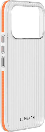 Orange Back Cover Πλαστικό Διάφανο (Poco F8 Ultra)