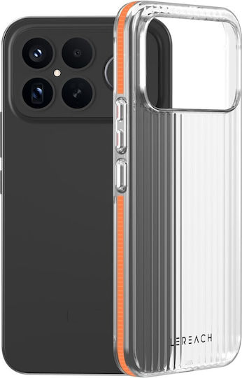 Orange Back Cover Πλαστικό Διάφανο (Poco F8 Ultra)