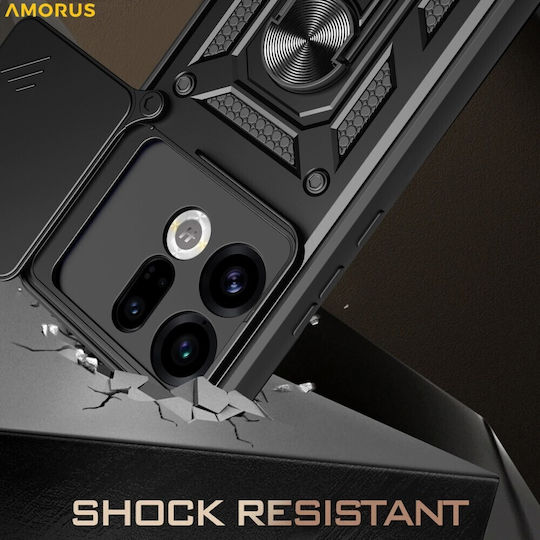 Amorus Back Cover Plastic Silver (Oppo Find X9 5G)