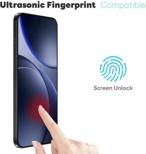 Northjo Back Cover Silicone Set with Glass Transparent (Oppo Find X9 5G)