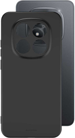 Spacecase Silicone Back Cover Σιλικόνης Μαύρο (Redmi Note 15 Pro)