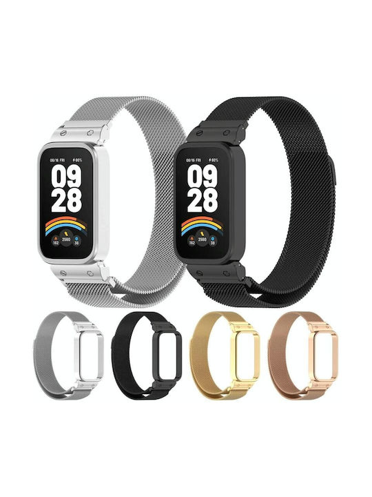 Xiaomi Intelligenter Band 8 Active Tragbare Bänder Rostfreier Stahl Gold Xiaomi Intelligenter Band 8 Active Tragbare Bänder Rostfreier Stahl Gold