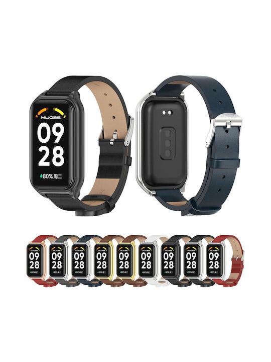 Xiaomi Smart Band 8 Active Mijobs Λουράκι Συνθετικό Δέρμα Brown
