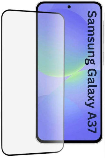 0.33мм Пълно лепило Защитен екран Черен (Samsung Galaxy A37 5G, SKYDDAR INNOVATION)