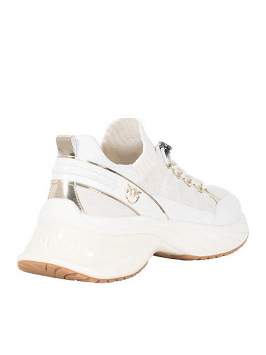 Ariel Γυναικεία Chunky Sneakers Άσπρα