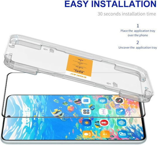 Oneplus 15 5g Enkay Easy Install Full Tempered Glass Transparent