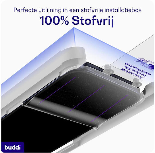 Tempered Glass Compatible With Samsung Galaxy S25 Ultra Buddi Easy Fit Scratch Resistant Screen Protection Glass 2 Pieces Clear