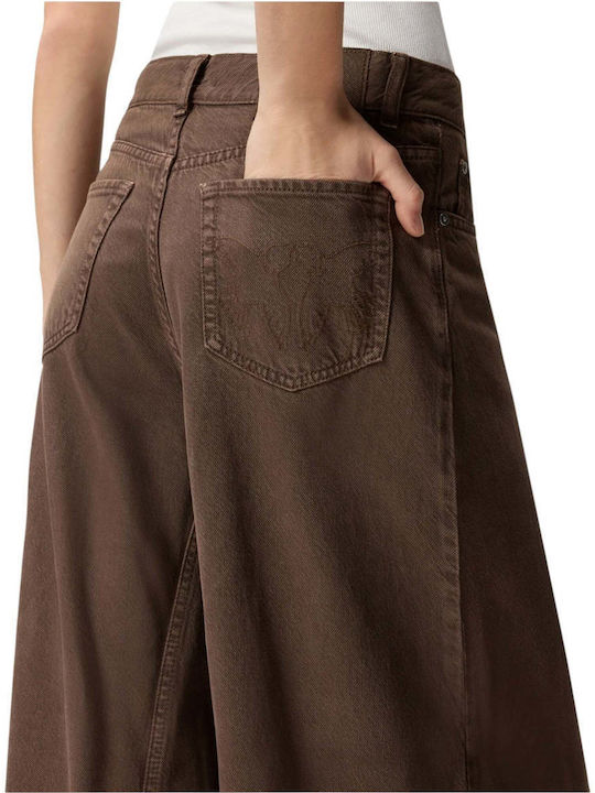 Women's Jean Trousers Brown
