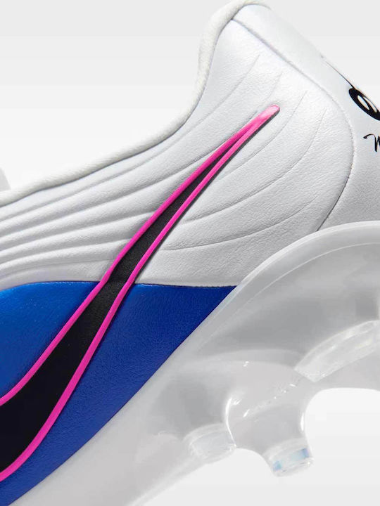 Nike FG/MG Football Shoes with Cleats White
