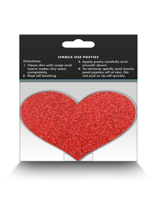 Ns Novelties Nipple Covers Κόκκινα