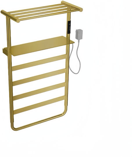 Piccadilly Electric Towel Rail 87x47.5cm Gold