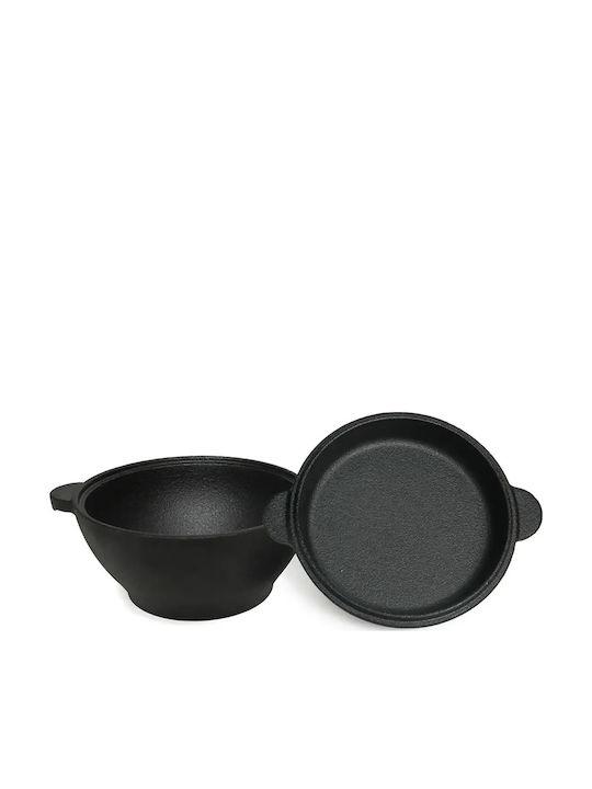 Luigi Ferrero Dutch Oven Oval Cast Iron 13x6cm 1pcs