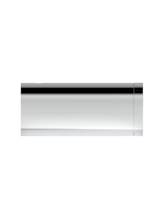 Ideal Standard Conca Single Wall-Mounted Bathroom Rail Silver