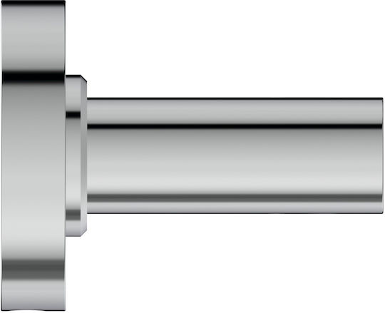 Ideal Standard Single Wall-Mounted Bathroom Rail Silver
