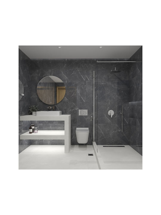 Gedy Atena Double Wall-Mounted Bathroom Hook Chrome