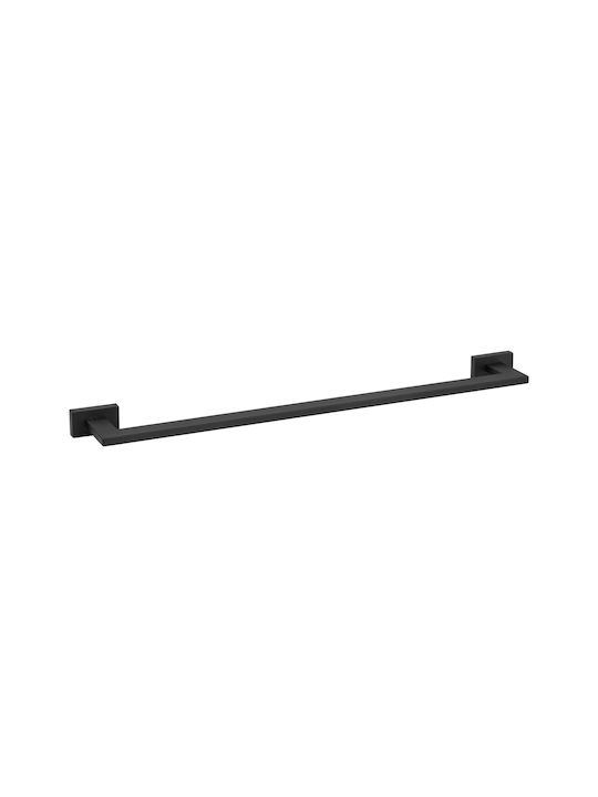 Bronze Art Single Wall-Mounted Bathroom Rail ​40x40cm Black