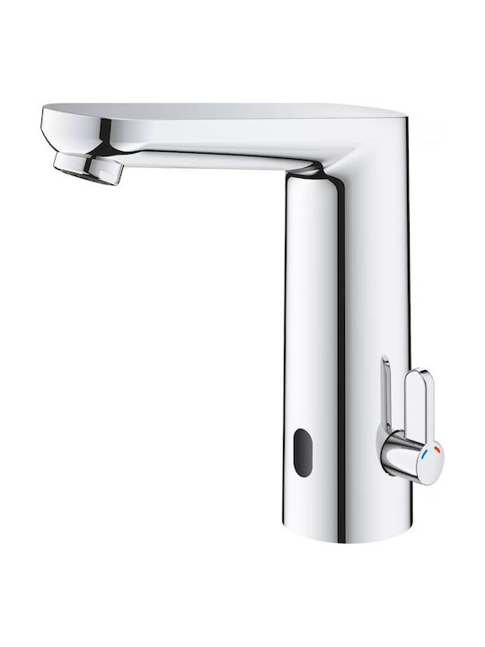 Grohe Mixing Sink Faucet with Photocell Sensor Silver Grohe Mixing Sink Faucet with Photocell Sensor Silver