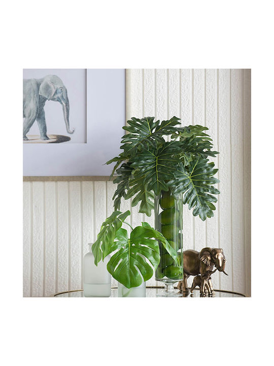 Artificial Decorative Branch Palm Tree Leaf Green 75cm Artekko