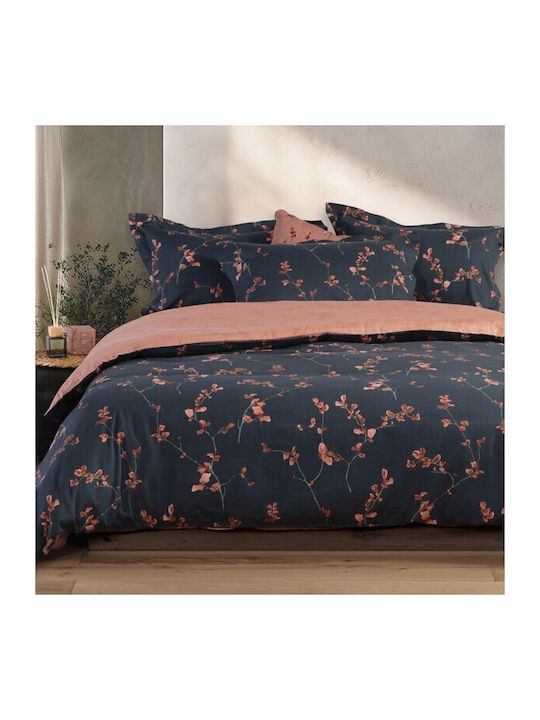 Nef-Nef Homeware Bettdecke Großes Doppelbett 230x240cm Vania Black 300 GSMGsm