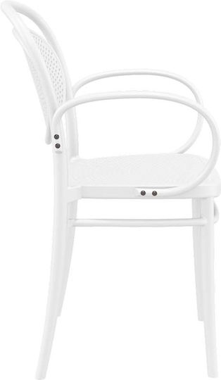 Marcel Xl Stühle Speisesaal White 1Stück 57x52x85cm