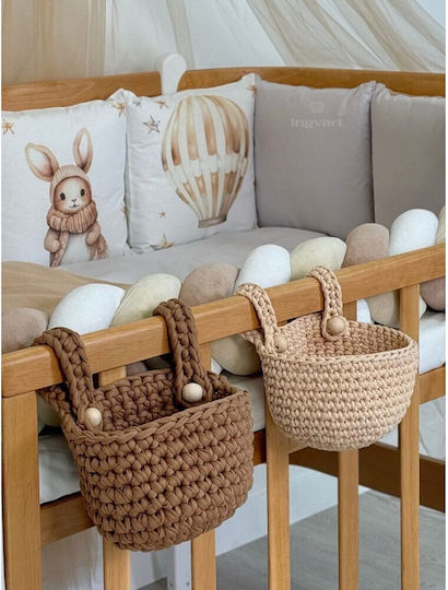 IngVart Baby Bettwäsche-Set Für Krippe Weiß 7 Stück SETBALZOA-60